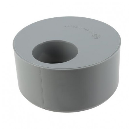 Tappo Di Riduzione In Pvc Incorporato 125 Mm Maschio, 50 Mm Femmina., NICOLL, X5