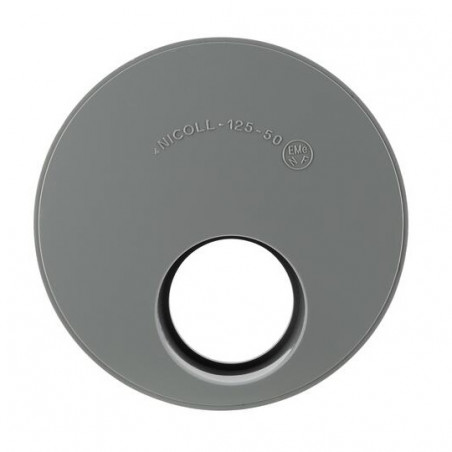 Enchufe Reductor De Pvc Incorporado 125 Mm Macho, 50 Mm Hembra., NICOLL, X5