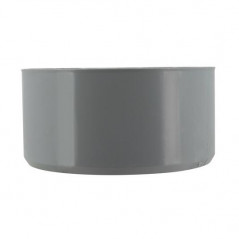 Enchufe reductor de PVC incorporado de 125 mm macho, 50/40/40 mm hembra.