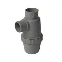 Sifón Vertical De Botella De Pvc De 32 Mm De Diámetro, NICOLL, YFC