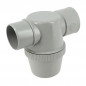 Siphon bouteille horizontal PVC diamètre 50 mm