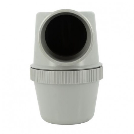 Horizontal Bottle Siphon Pvc Diameter 50 Mm, NICOLL, YJ1C