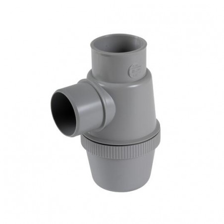 50 Mm Diameter Pvc Vertical Bottle Trap, NICOLL, YJC