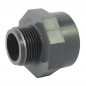 Reduced PVC pressure nipple female 50x60 male 40x49
