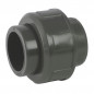 Manguito de unión PVC presión piscina 3 piezas diámetro 63 mm