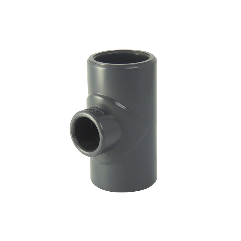 Tee 90° reduced PVC pressure female diameter 25, 20, 25