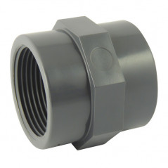 Double Female Pvc Pressure Sleeve 12X17 (3/8") , CODITAL, 5005874001200