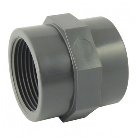 Double Female Pvc Pressure Sleeve 40X49 (1"1/2) , CODITAL, 5005874004000