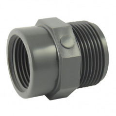 Screw-In Pvc Pressure Reducer Male 20X27 (3/4"), Female 15X21 (1/2"), CODITAL, 5005877201500