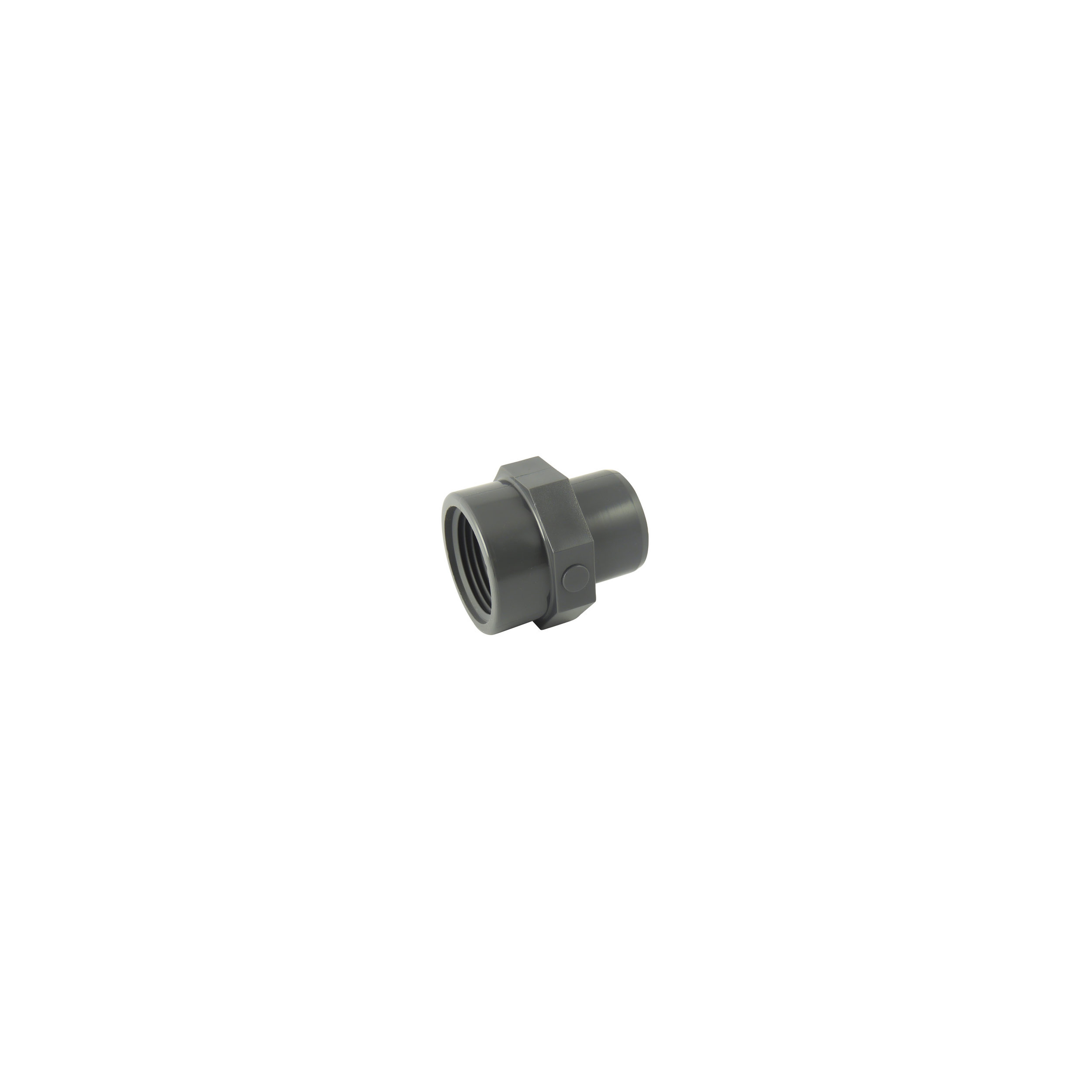 20 Mm Male Pvc Pressure Fitting, 15X21 Female Screw Fitting, CODITAL, 5005950201500