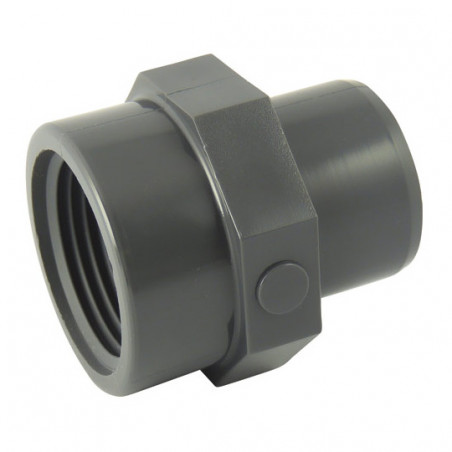 25 Mm Male Pvc Pressure Fitting, 26X34 Female Screw-On Fitting, CODITAL, 5005950252600
