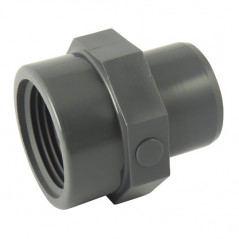 Réduction Pvc Pression À Coller Mâle 20 Mm, Femelle À Visser 12X17, CODITAL, 5005950322000