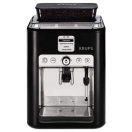 Macinino espresso Krups in metallo nero completamente automatico SPEDIZIONEGRATU - Labeix - Référence fabricant : 006406