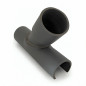 PVC branch saddle 40x40 mm 45 degree, 15cm long PVC branch saddle 40x40 mm 45 degree, 15cm long