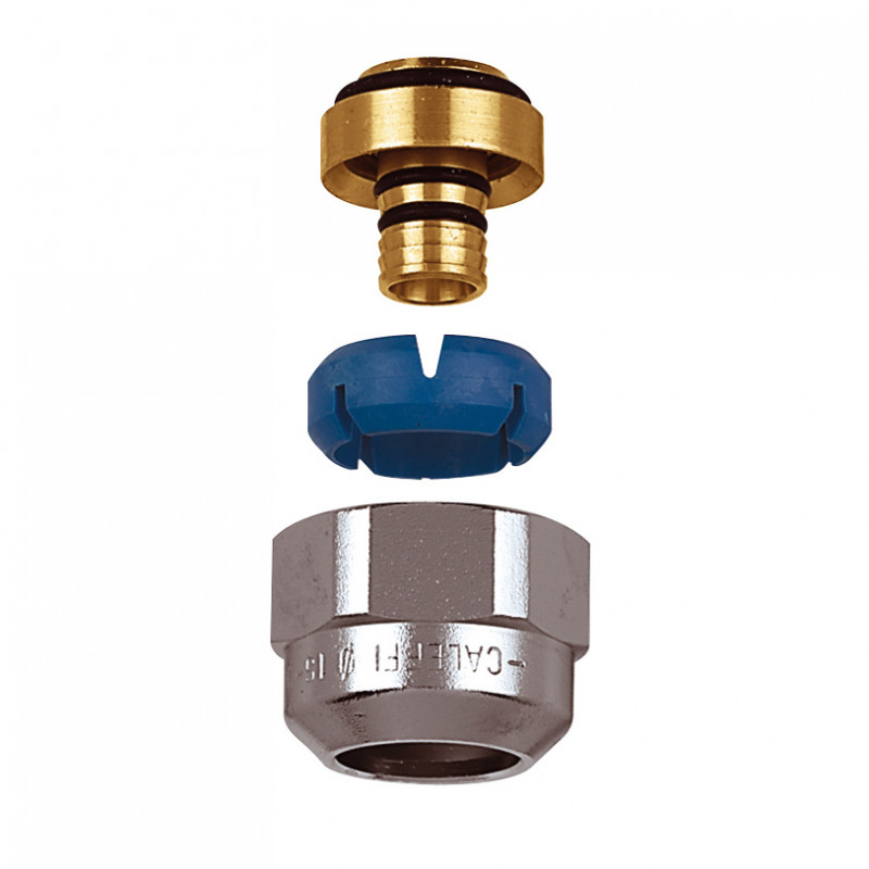 Raccord bicone pour tube plastique 13 16