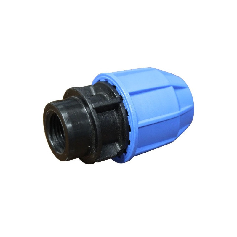 Raccord droit femelle polyéthylène diamètre  32mm-26X34 SFERACO