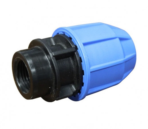 Raccord droit femelle polyéthylène diamètre 32mm-26X34 SFERACO 1003032