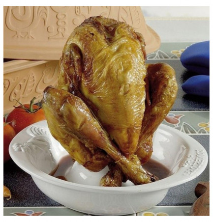 Plat rôtissoire à poulet "Chicko" 25 cm ROMERTOPF 958603 - Image 2/2