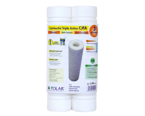 Multi-functional cartridge for POLAR 2-in-1 filter, per unit