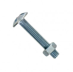 Boulon poêlier 5x20mm 18 pièces avec écrous VYNEX 745005