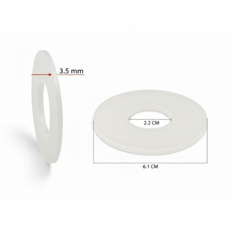 Seal for Vitra flush mechanism for concealed cistern 711 and 701, 61 mm 436487YP - Image 2/2