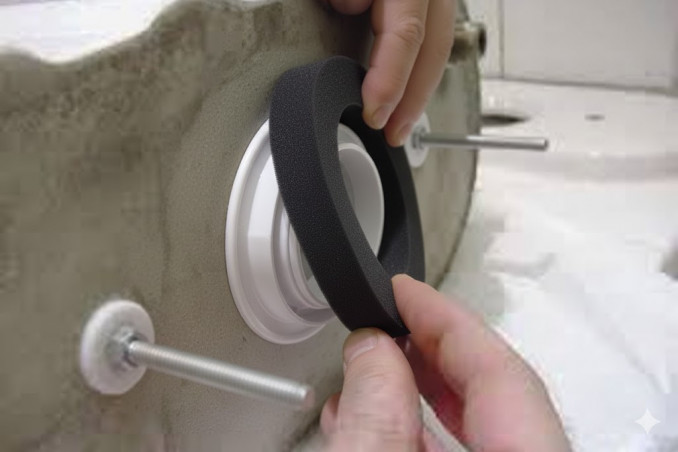 GUARNIZIONE IN SCHIUMA PER VASO A PAVIMENTO - VITRA