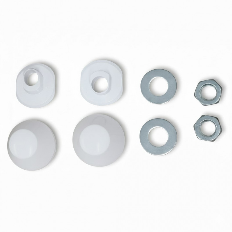 Jeu de cache-boulons et écrous pour fixation bâti-support Vitra Vitrus Jeu de cache-boulons et écrous pour fixation bâti-support Vitra Vitrus