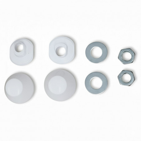 Set aus Schraubenabdeckungen und Muttern zur Befestigung des WC-Beckens Vitra Vitrus