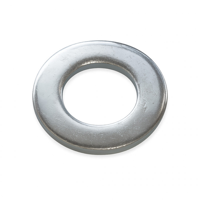 20mm wide flat zinc-plated steel washer, 3 pcs.