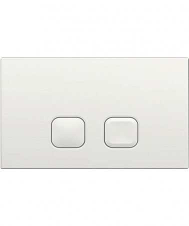 Plaque de commande double touche modèle PLAIN de REGIPLAST  230X150MM