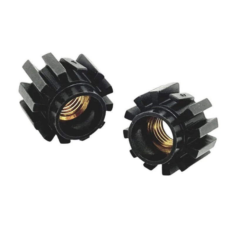 Set de deux écrous pour abattant Vario-Nuts fixations sur le dessus Set de deux écrous pour abattant Vario-Nuts fixations sur le dessus