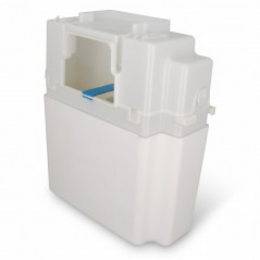Réservoir encastré complet 3/6 L pour bâti-support WC Nicoll, SAS 0709322 - Image 3/5