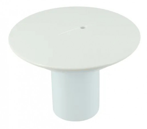 Tube plongeur + capot blanc diamètre 115mm pour bonde de douche NICOLL