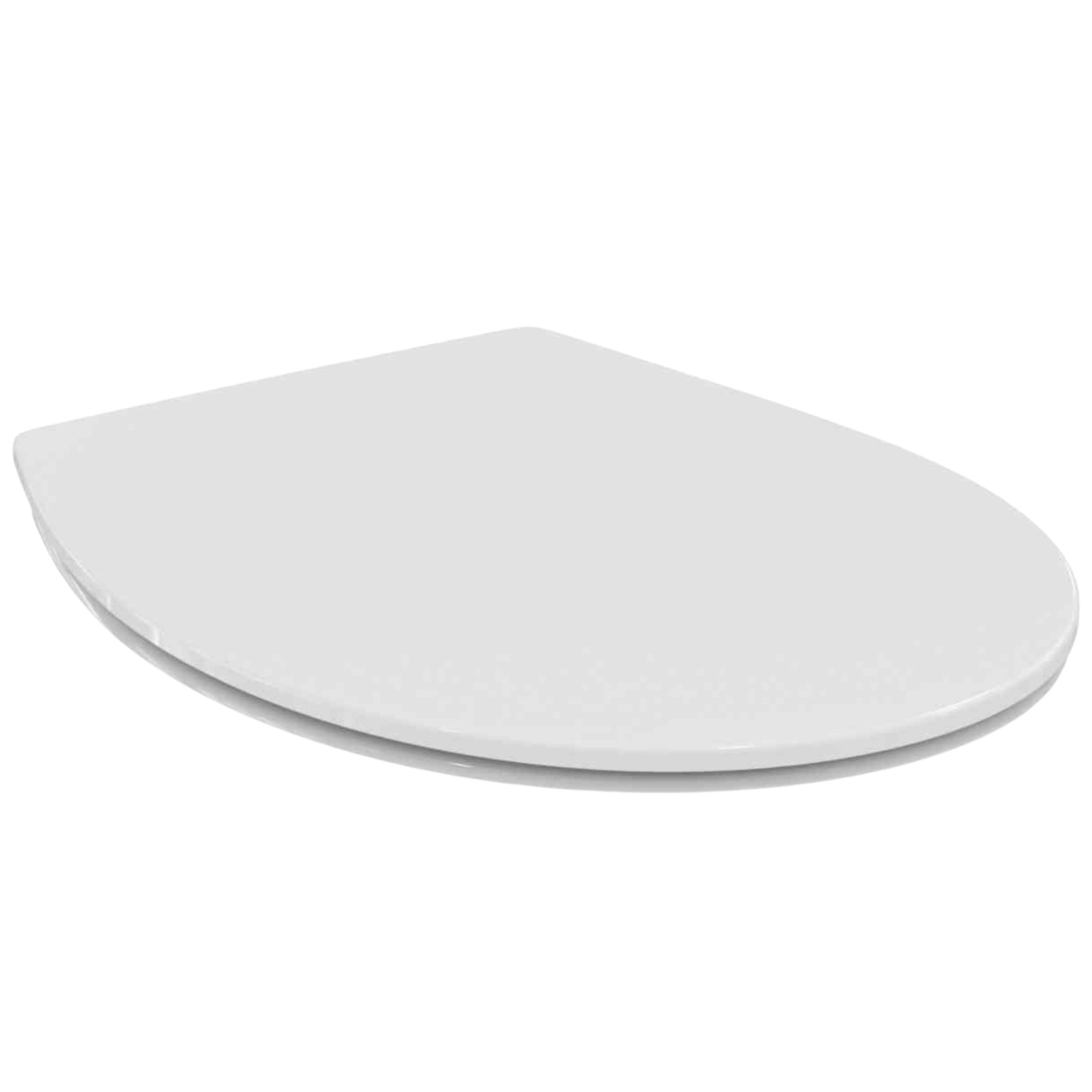 Abattant WC fin universel Porcher Ulysse avant 1998 blanc brillant, fixation par le dessus IDÉAL STANDARD E131701 - Image 1/4