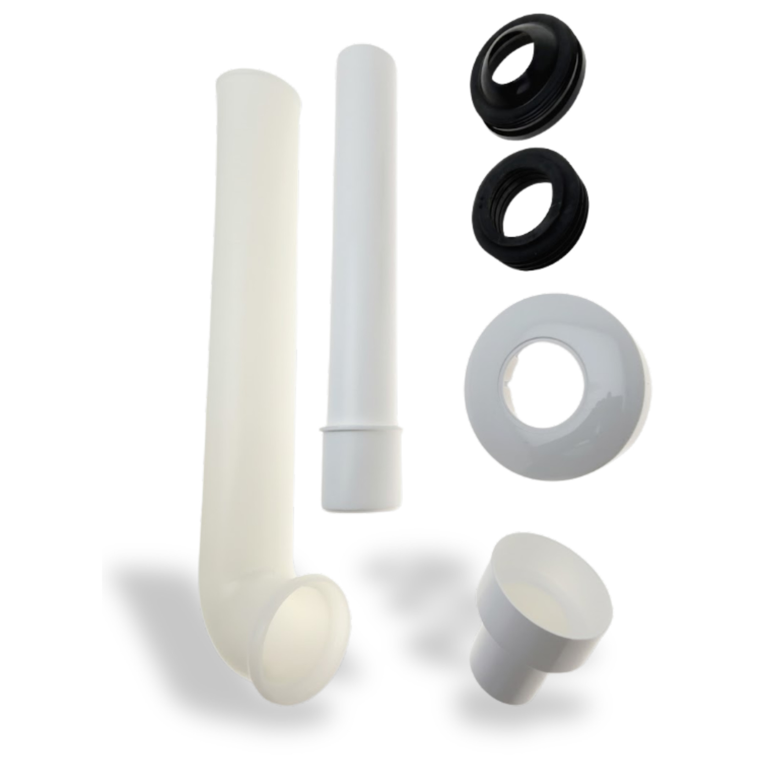 Kit di tubi di risciacquo da 50 mm di diametro per cassette a incasso