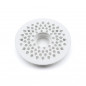 Grille PVC blanche diamètre 150mm pour siphon PURUS Grille PVC blanche diamètre 150mm pour siphon PURUS