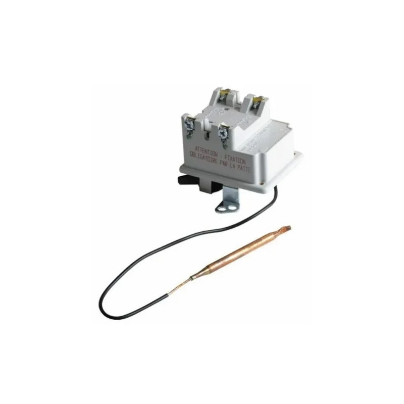 Thermostat bipolaire monobulbe 370mm sécurité à disque R 54/65° - S 75°  COTHERM