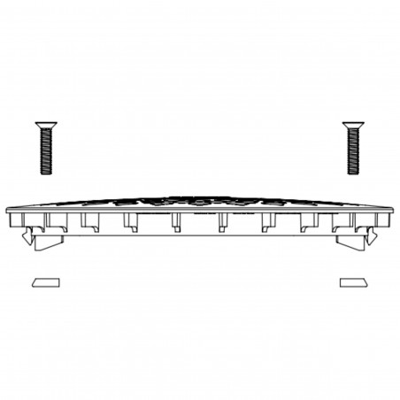 ECROU INOX VERROULLAGE GRILLE PVC SIPHON DE SOL - 7138417