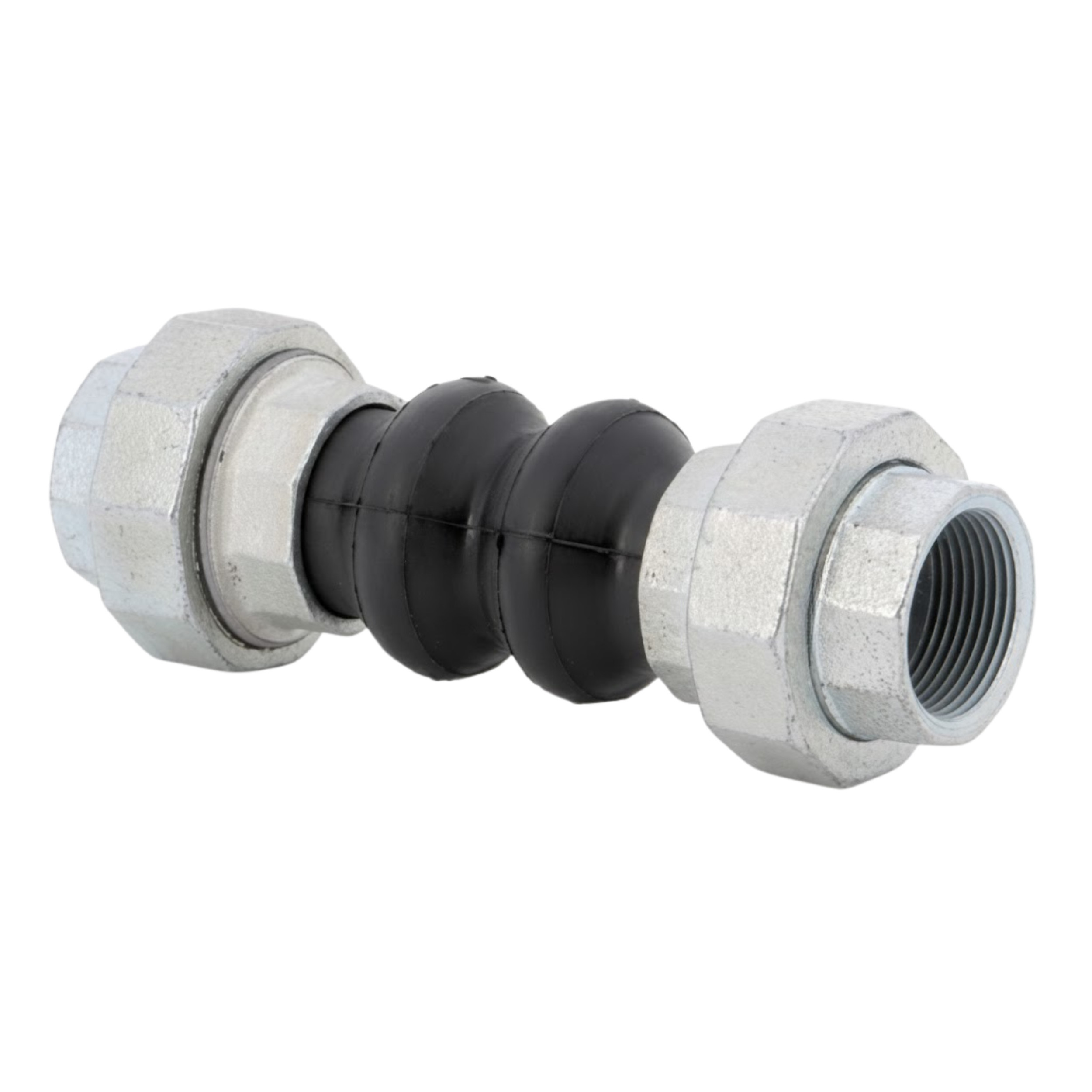 Manchon antivibratoire 40x49 compensateur élastomère EPDM , raccords fonte SFERACO 1504008 - Image 1/3