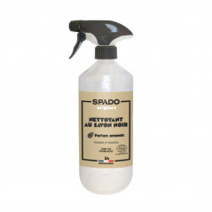 Gel de jabón negro brillante con pistola de aceite de linaza 750ml