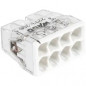 Borne WAGO S2273 8 entrées pour fil rigide de 0.5 à 2.5mm, 10 pièces