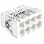 Morsetto WAGO S2273 8 ingressi per filo rigido da 0.5 a 2.5mm, 10 pezzi Morsetto WAGO S2273 8 ingressi per filo rigido da 0.5 a 2.5mm, 10 pezzi