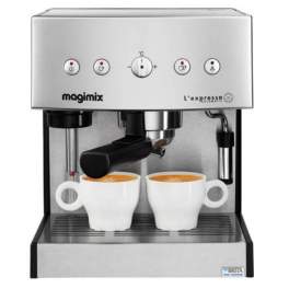 Magimix Espresso 19 Bar Mattchrom - 11414 KOSTENLOSE LIEFERUNG! - Labeix - Référence fabricant : 006434