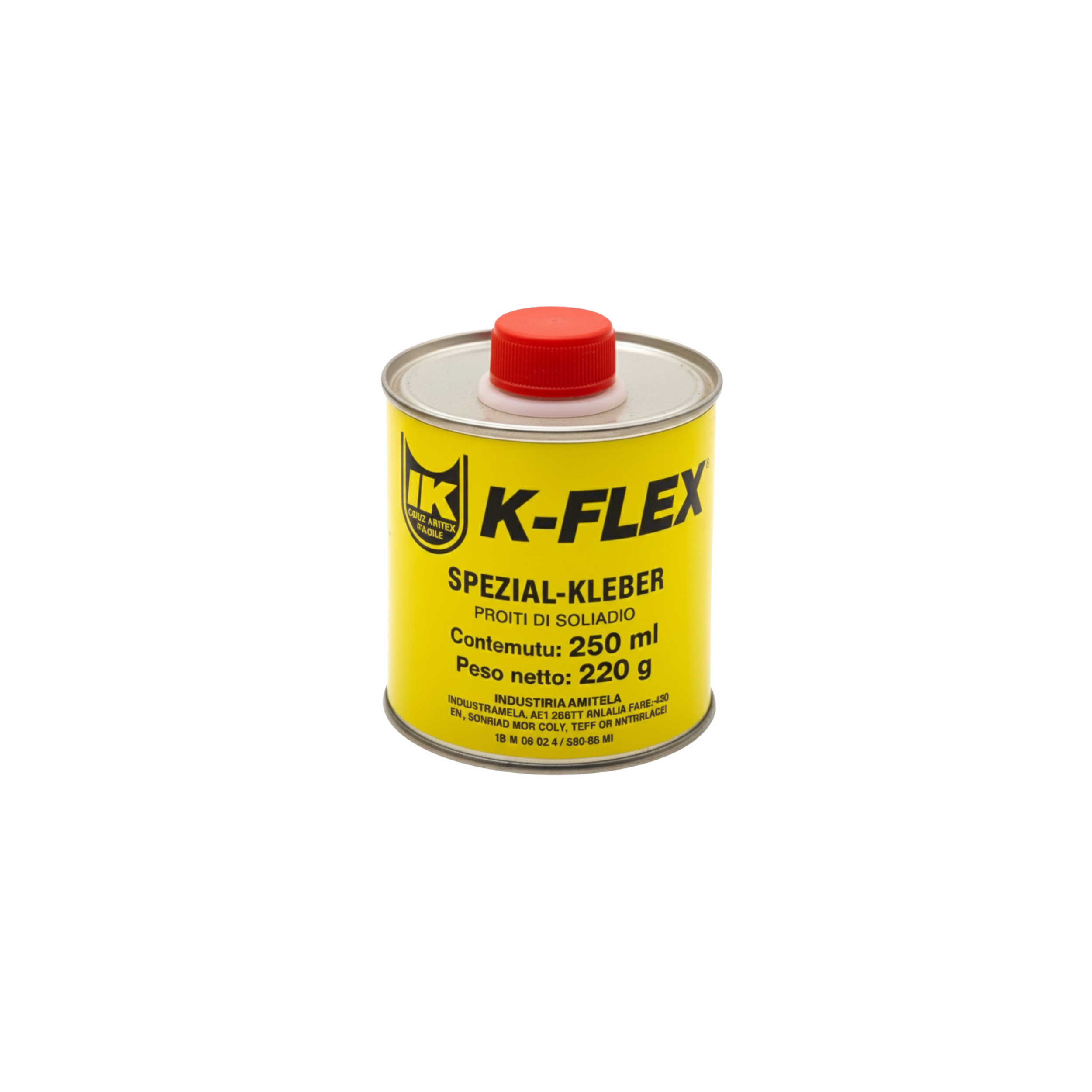 Klebstoff für Isolierrohre und -platten: 0.25 L