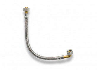 Tubo flessibile piegato 3/8 x 3/8 per serbatoio Valsir Cubik