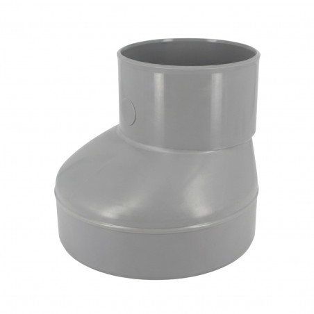 Réduction PVC extérieur excentrée mâle-femelle Ø 250/160 à coller