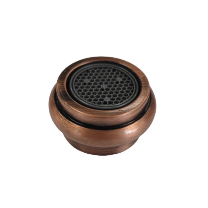 Female tap aerator in 22x100 old copper Female tap aerator in 22x100 old copper