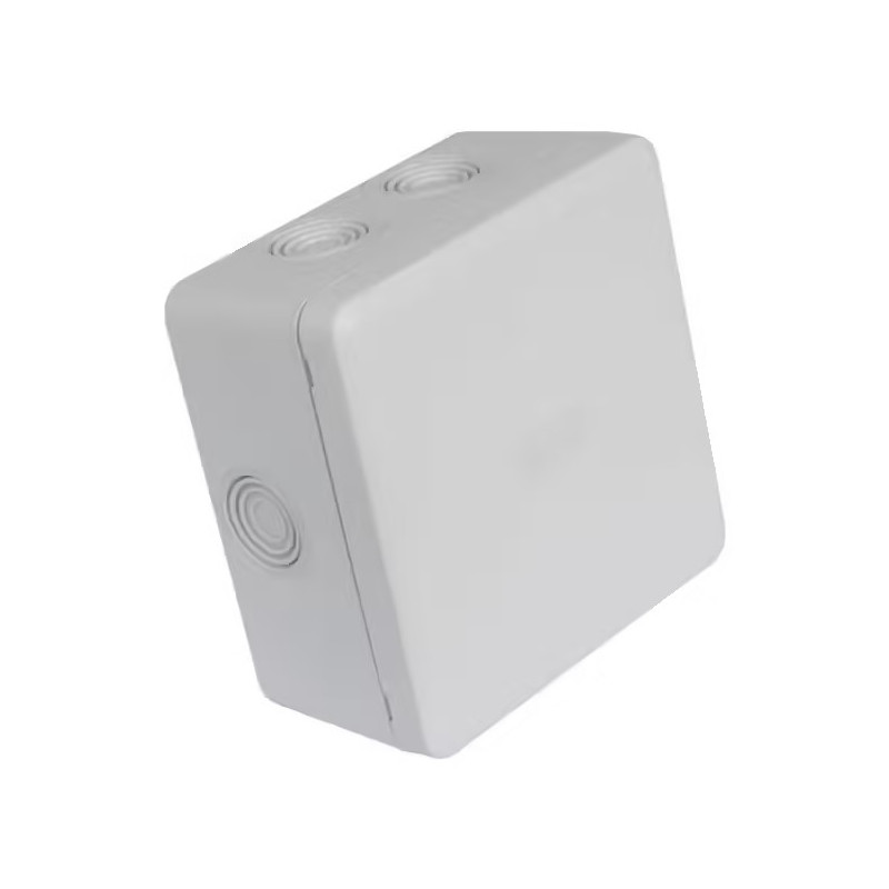 IP55 ROUND WATERPROOF JUNCTION BOX 115X115MM - GREY - DEBFLEX