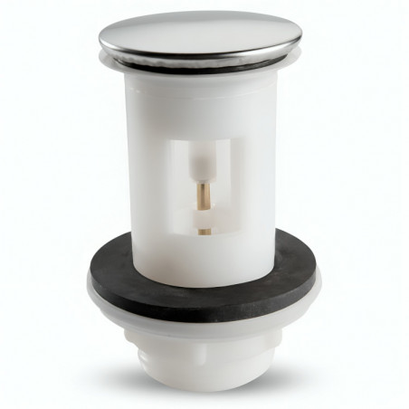 Tapón de lavabo + válvula de acero inoxidable modelo Porcherantiguo