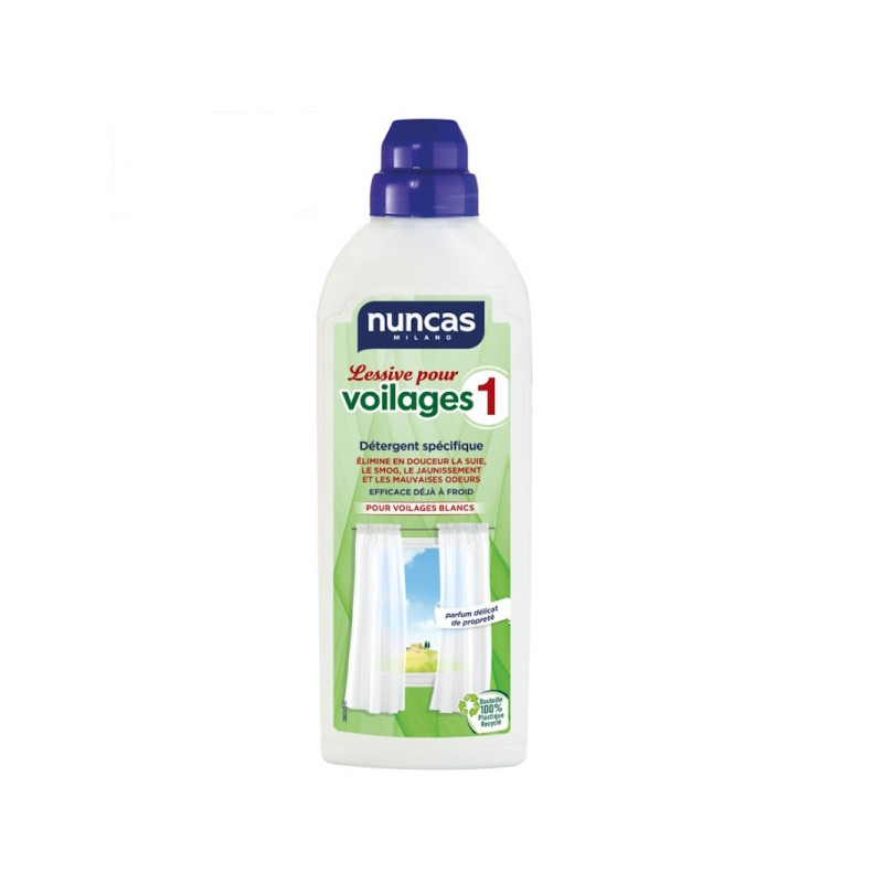 Lessive pour voilages 1 NUNCAS 750ml